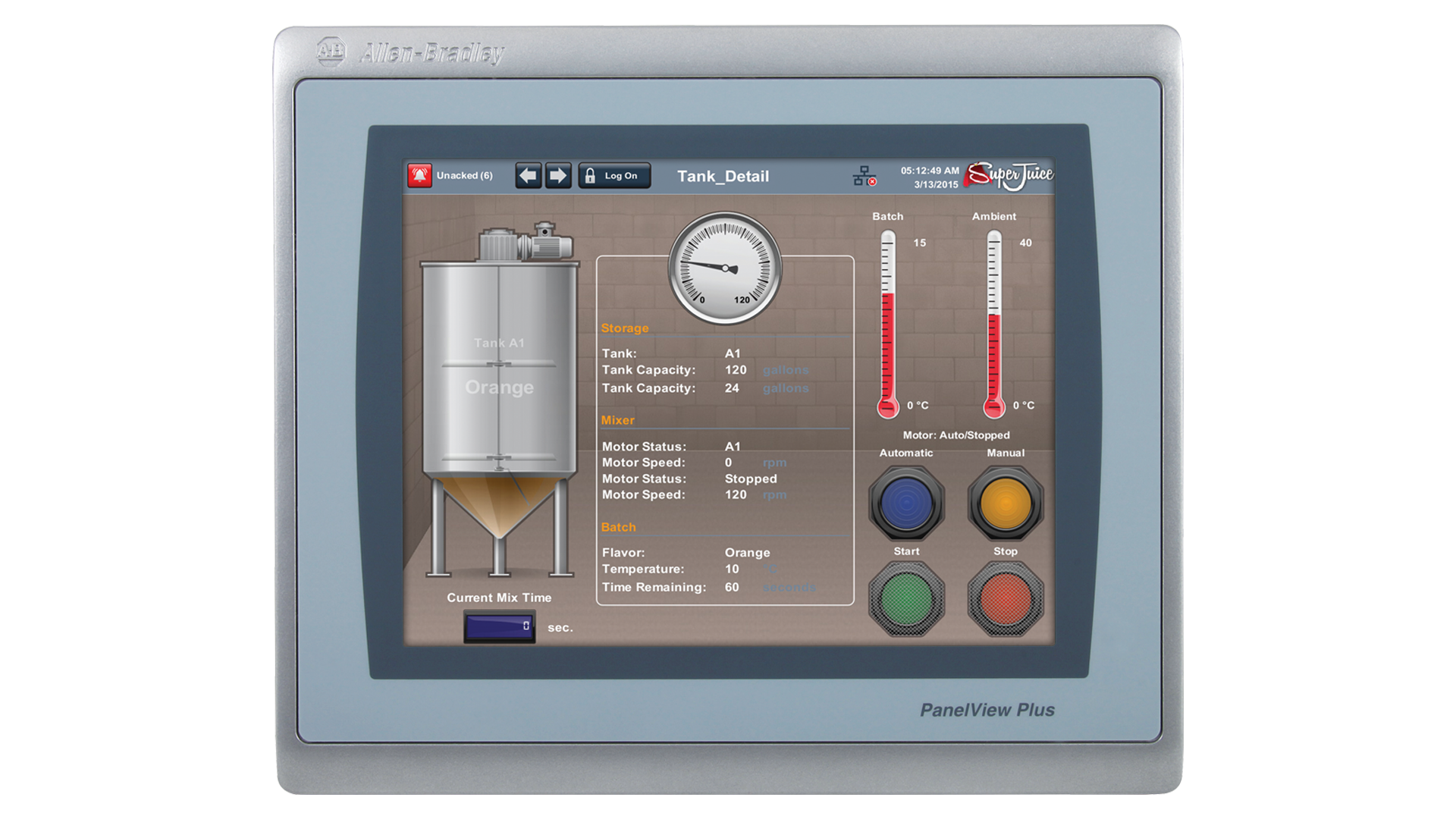 Allen-Bradley PanelView Plus 7 operator terminal