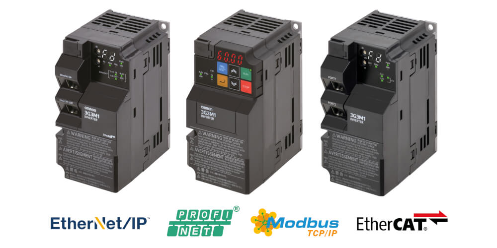 Omron M1 variable speed drive variants